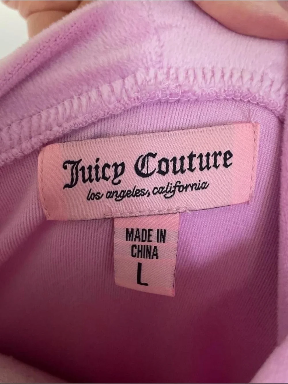 Juicy Couture Pink Velour Tracksuit Set